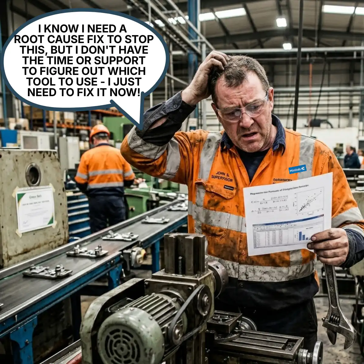 Improvement team with the drive but not the firepower