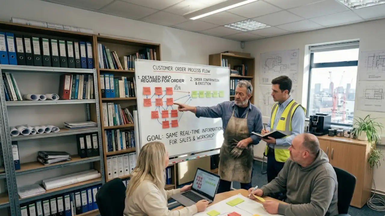 Unified manufacturing order flow