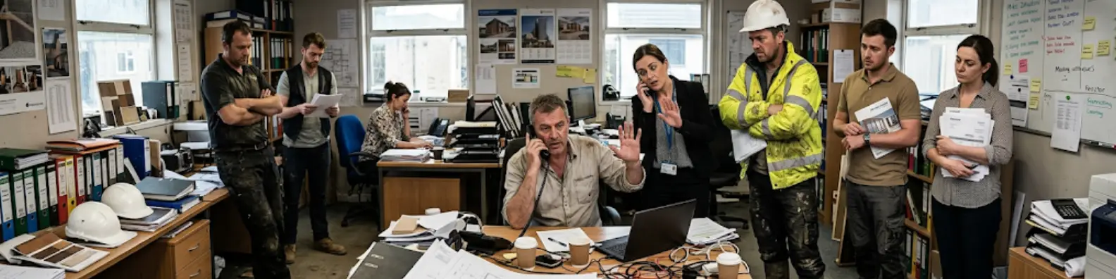 Operational overload – site office