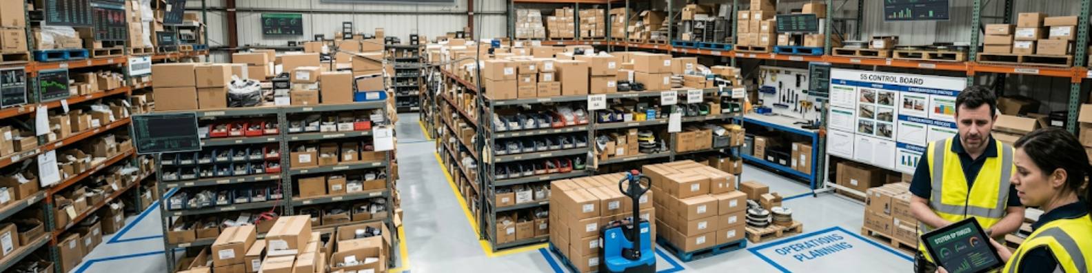 5S workplace organisation exercise